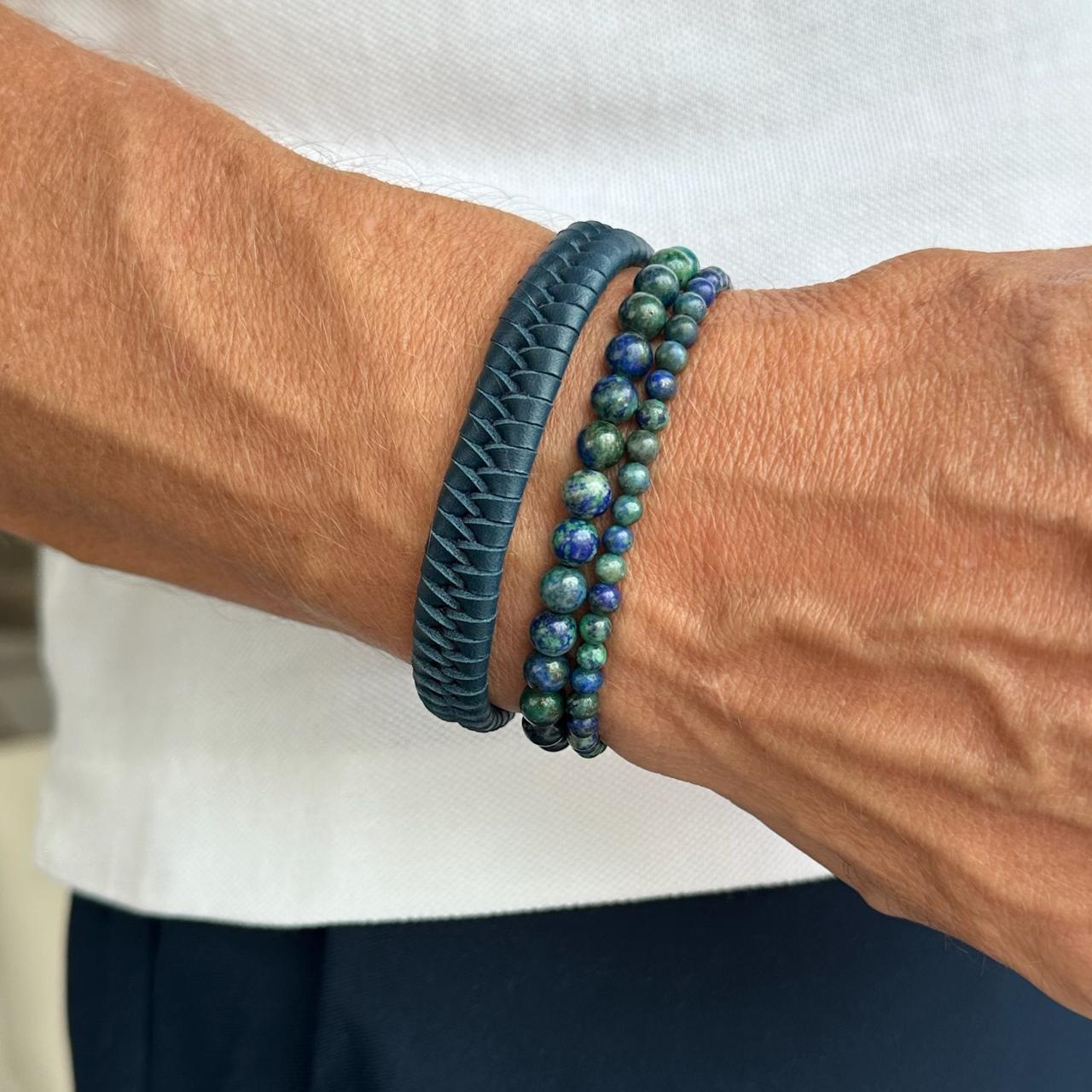 set trecê dark brown floresta