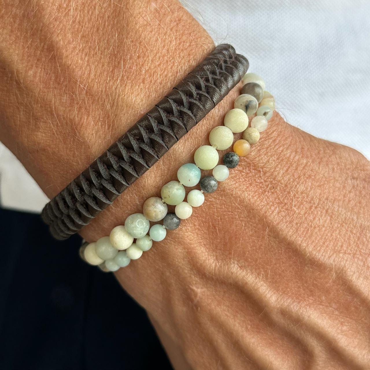 set trecê dark brown floresta