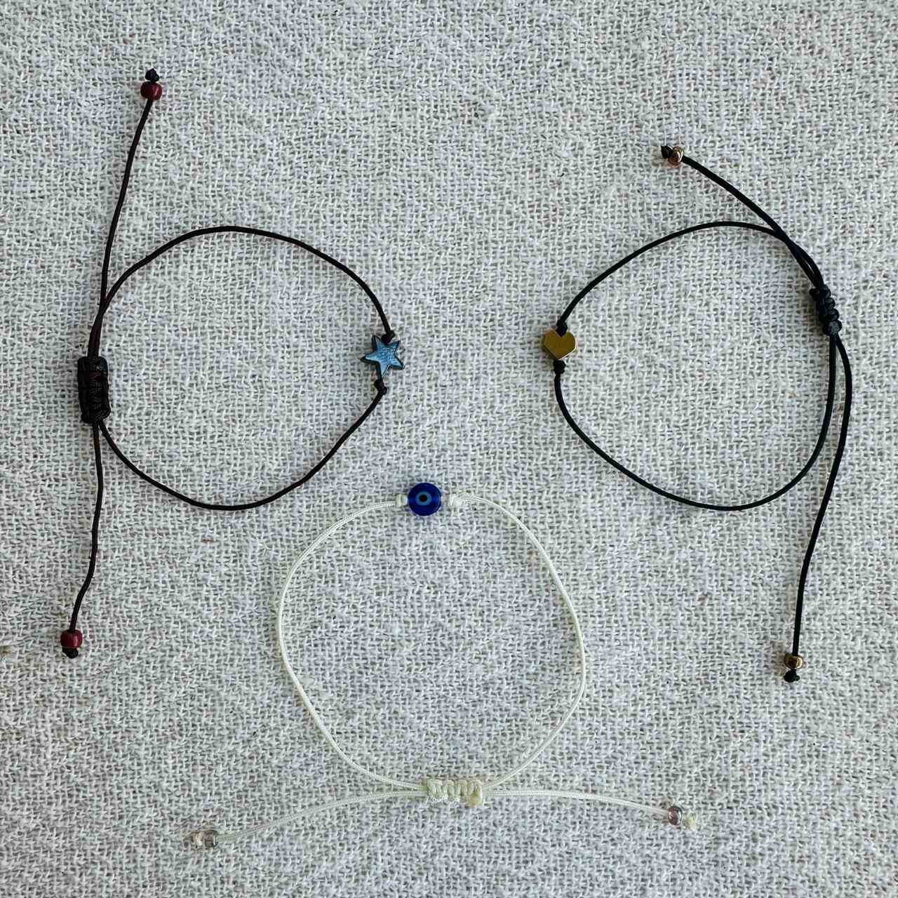 colar pérolas terrosos