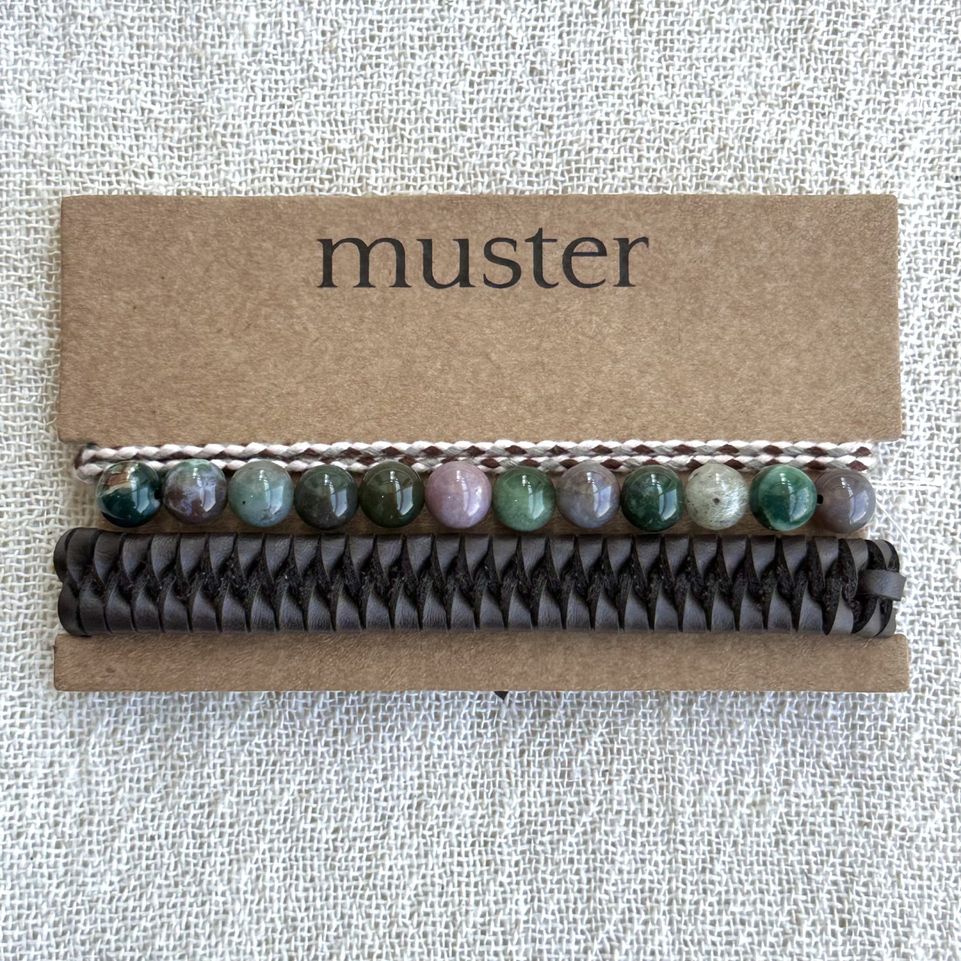 set trecê dark brown floresta