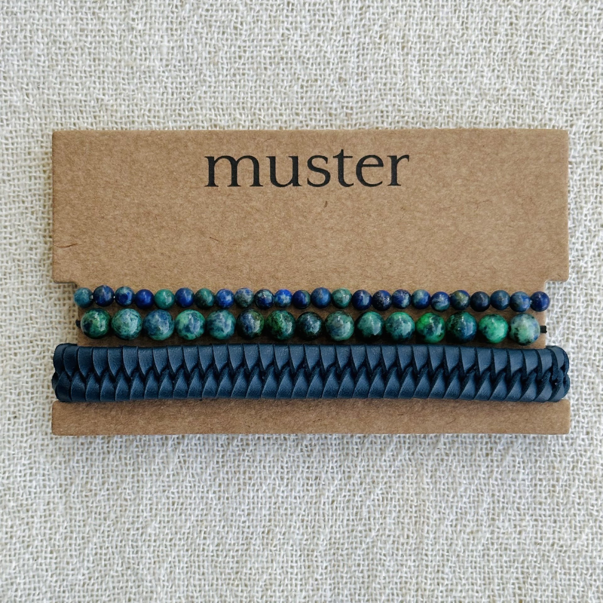 set trecê navy duas terras noite