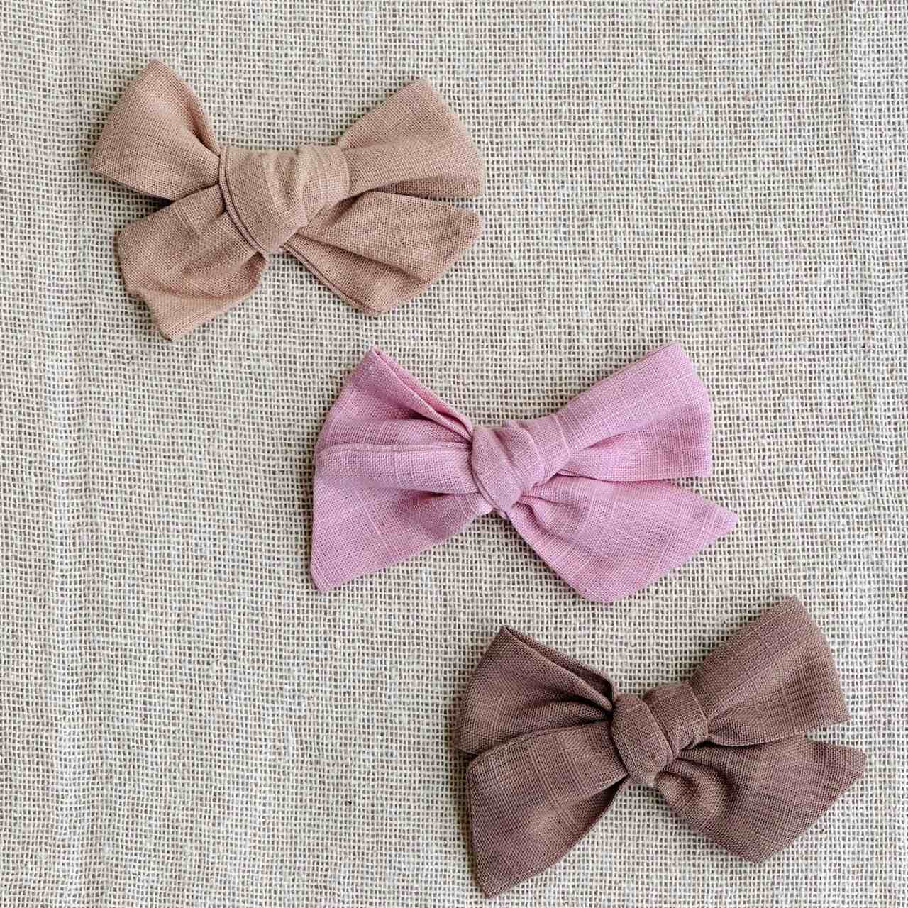 set beatriz rosa pálido, rosa florença e mocha