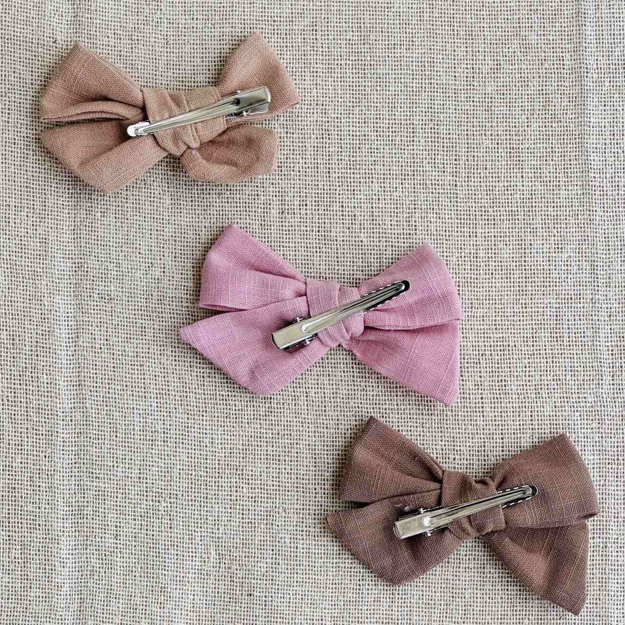 set beatriz rosa pálido, rosa florença e mocha