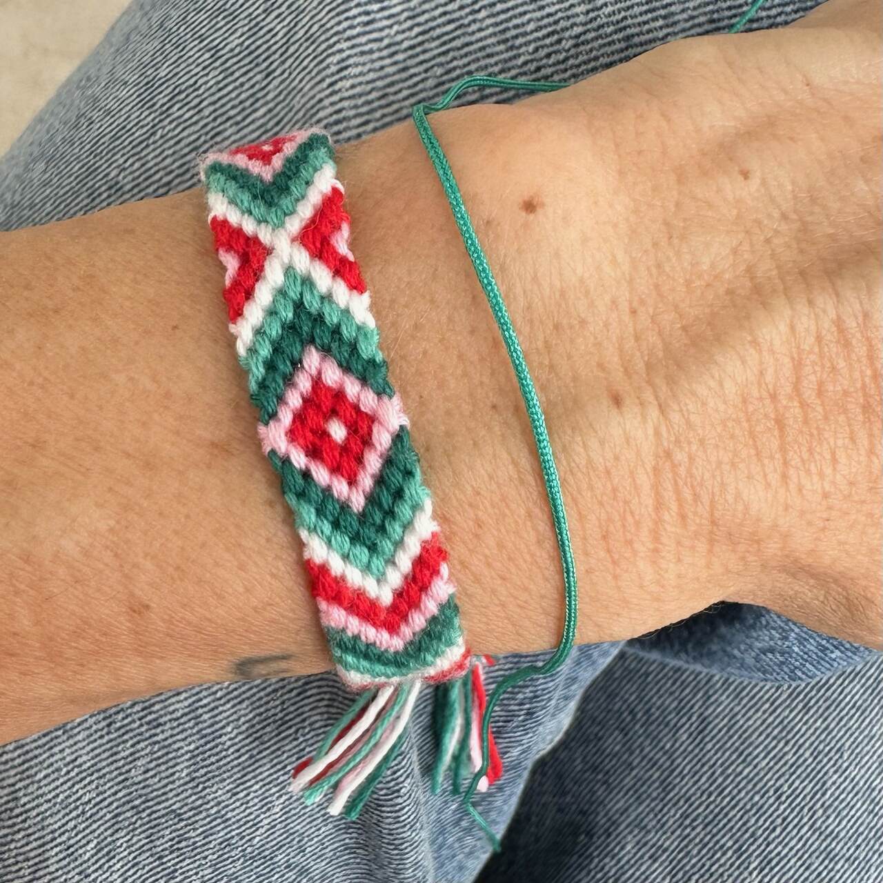 set trança algodão pop it & pecinha no fio