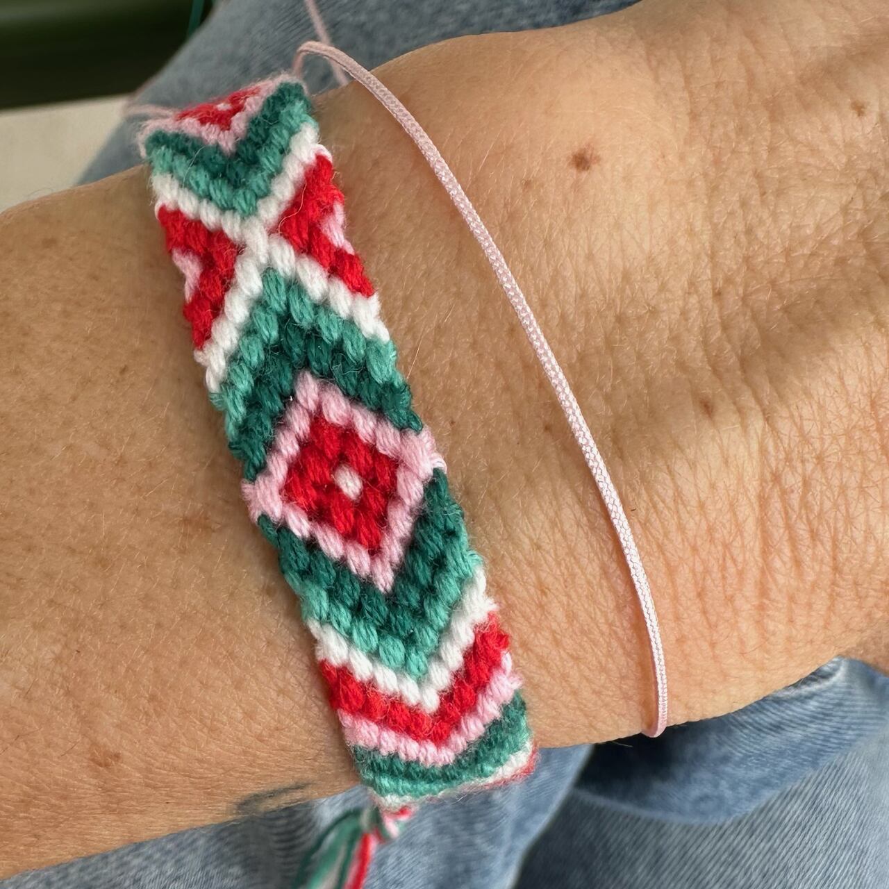 set trança algodão pop it & pecinha no fio