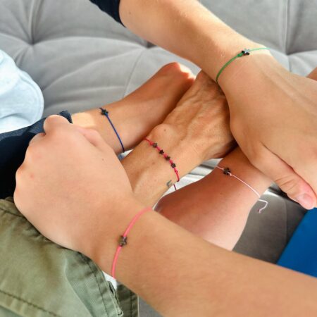 set pulseiras mommy and us