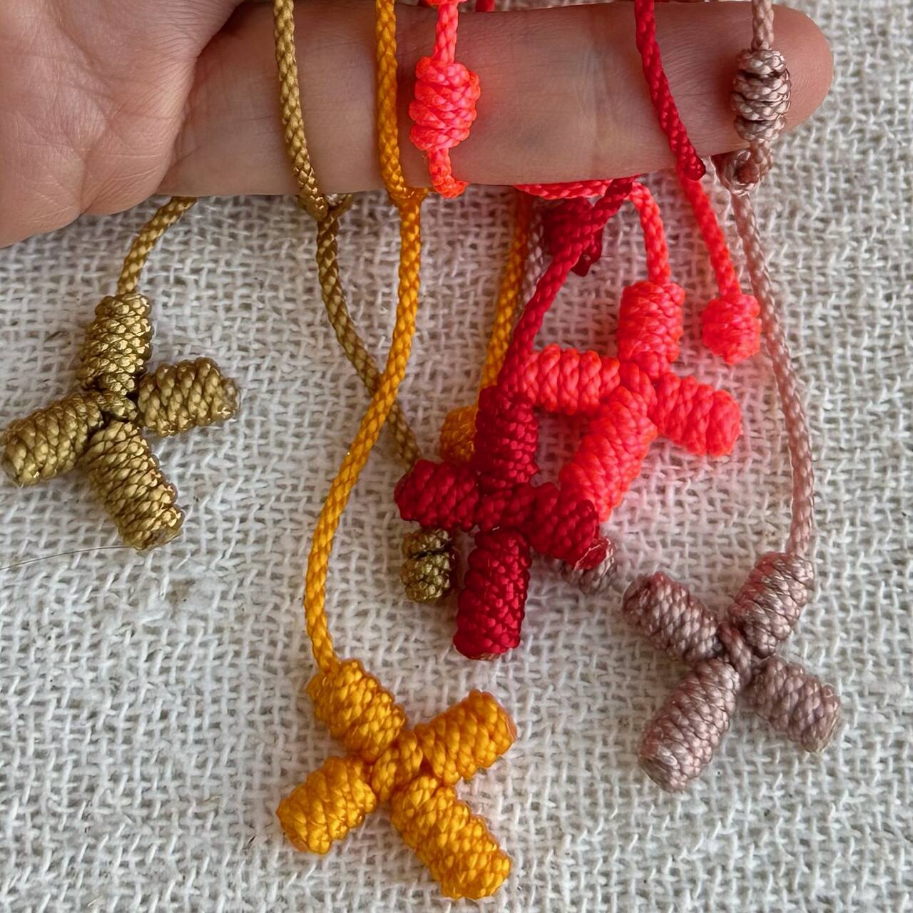 pulseira decenário com crucifixo